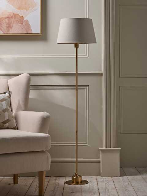 Seren Rechargeable Floor Lamp -  Pearl Grey - image 1