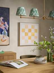 Framed Chequered Canvas - thumbnail 5