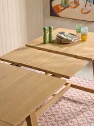 Neda Extendable Rectangle Dining Table - 4 to 6 Seater - thumbnail 5