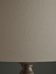 Greywash Turned Table Lamp - thumbnail 5