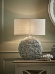 Blue Spiral Table Lamp - thumbnail 2
