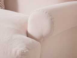 Kiruna Love Seat - Soft Grey Opulent Cotton Velvet - thumbnail 5