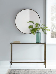 Villette Console Table - Burnished Brass - thumbnail 2