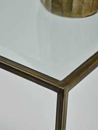 Villette Console Table - Burnished Brass - thumbnail 4