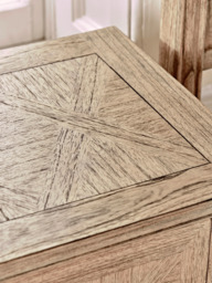 Geometric Parquet Bedside Table - thumbnail 4