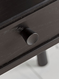 Bergen Oak Beside Table - Black - thumbnail 3