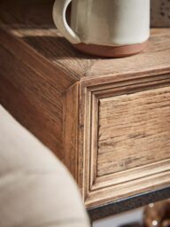 Reclaimed Oak Side Table - thumbnail 4