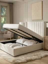 Ribbed Boucle Bed - Double - thumbnail 2