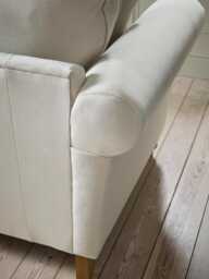 Stockholm Three Seater Sofa - Cyan Velvet - thumbnail 4