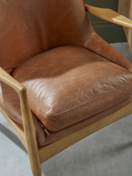 Halden Armchair - Leather - thumbnail 2