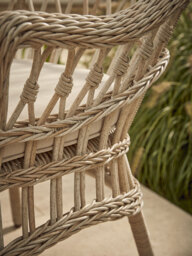 Decorative Weave Dining Chair - thumbnail 5