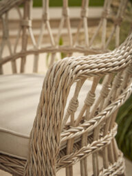 Decorative Weave Dining Chair - thumbnail 3
