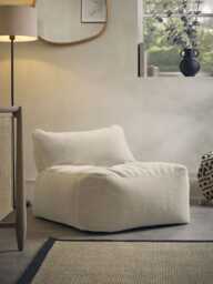 B Chair in Short Pile Fur
