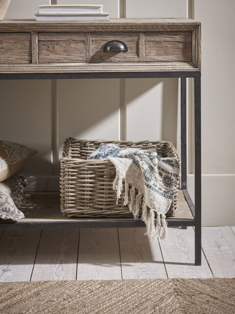 Rattan Storage Basket - Square - image 1