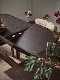 Kamille Extendable Rectangle Dining Table - 6 to 8 Seater - thumbnail 3