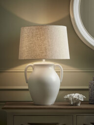 Glazed Handle Table Lamp - thumbnail 2