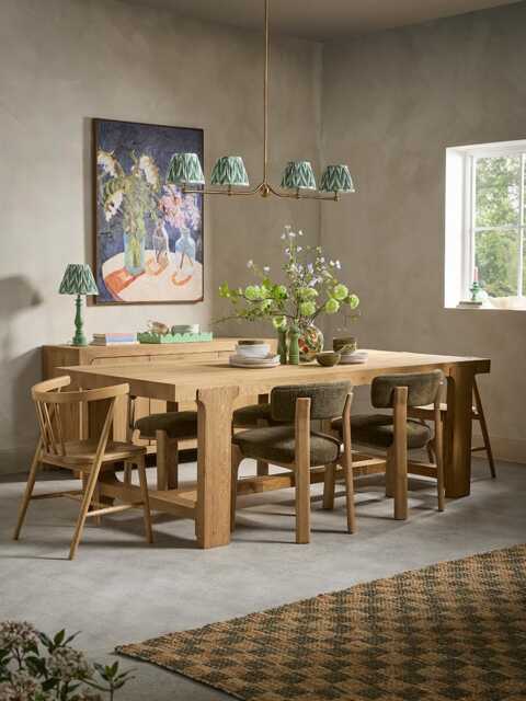 Olta Rectangle Dining Table - 4 Seater - image 1