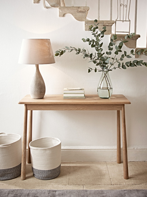 Bergen Oak Console Table - Natural - image 1