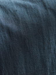 Cotton Linen Square Cushion Cover - Steel Blue - thumbnail 3