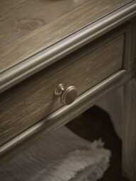 Camille Bedside Table - Limewashed - thumbnail 2