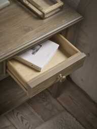 Camille Bedside Table - Limewashed - thumbnail 3