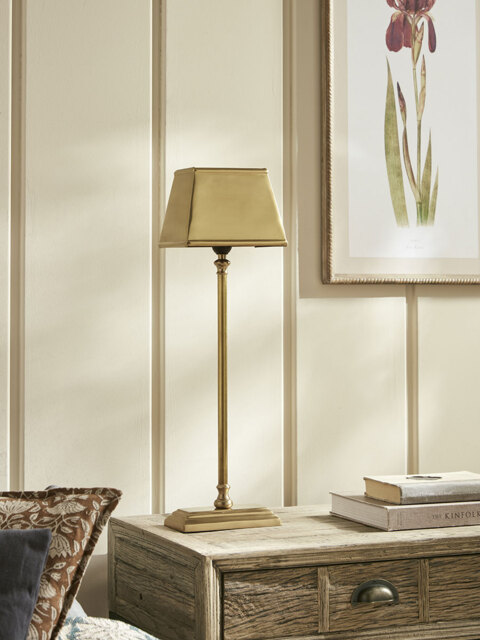 Antique Brass Desk Lamp - image 1
