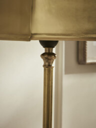 Antique Brass Desk Lamp - thumbnail 4