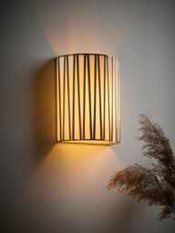 Panelled Wall Light - thumbnail 2