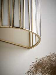 Panelled Wall Light - thumbnail 3