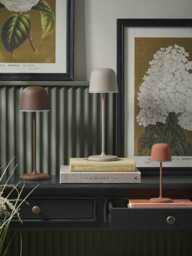 Nocturne Rechargeable LED Table lamp - Stone - thumbnail 5