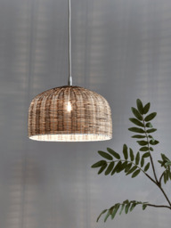 Rattan Dome Pendant - thumbnail 2