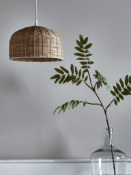 Rattan Dome Pendant