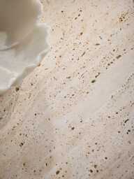 Travertine Round Coffee Table - thumbnail 5