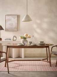 Walnut Extendable Oval Dining Table - 6 to 8 Seater - thumbnail 3