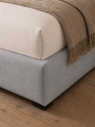 Slate Grey Nils Ottoman Storage Bed - Double - thumbnail 5