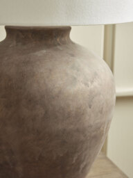 Aged Ceramic Table Lamp - thumbnail 4