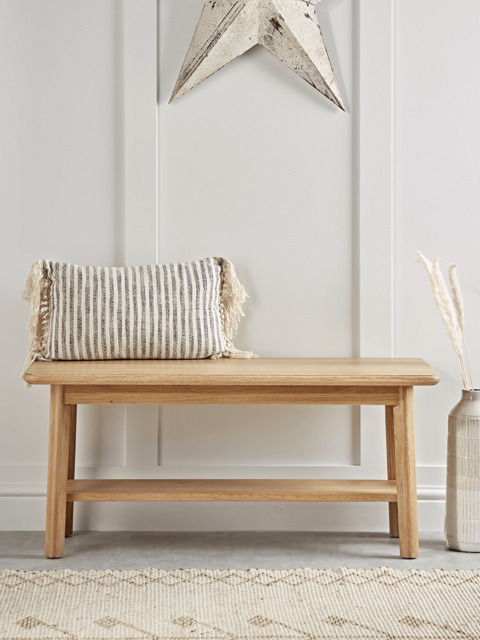 Oslo Oak Hallway Bench - image 1