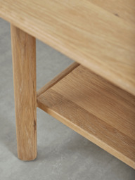 Oslo Oak Hallway Bench - thumbnail 4