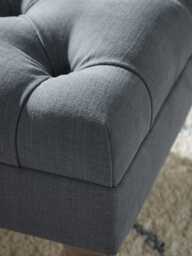 Bodo Large Ottoman - Tobacco Opulent Cotton Velvet - thumbnail 3