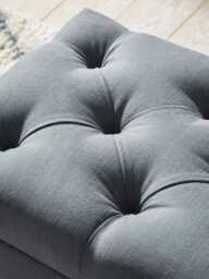 Bodo Large Ottoman - Tobacco Opulent Cotton Velvet - thumbnail 4