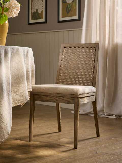 Hammel Wicker Dining Chair - image 1