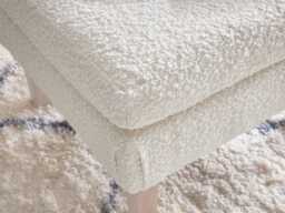 Trosa Ottoman - Cardamom Opulent Cotton Velvet - thumbnail 4