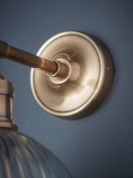 Reeded Glass Wall Light - thumbnail 4