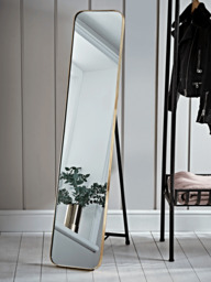Aurum Brass Full Length Mirror