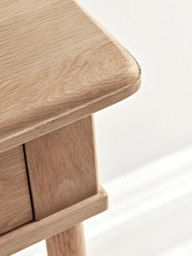 Bergen Oak Dressing Table - Natural - thumbnail 4