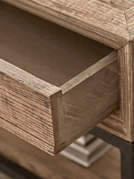 Reclaimed Oak Coffee Table - thumbnail 4