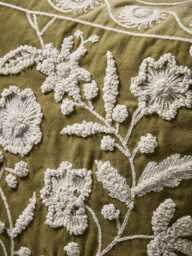 Velvet Chartreuse Cushion Cover - thumbnail 3