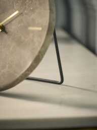 Circular Travertine Clock - thumbnail 4