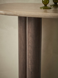 Travertine Console - thumbnail 2