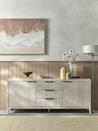 Tova Limewashed Sideboard